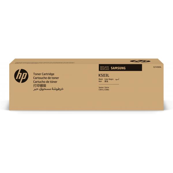 Samsung Cartuccia toner nero originale HP CLT-K503L ad alta capacità (SAMSUNG CLT-K503L H-YIELD BLK TONER)
