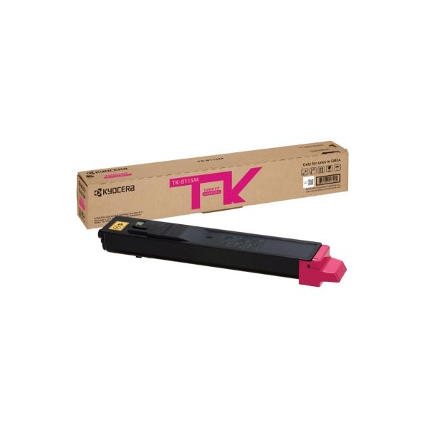KYOCERA TK-8115M cartuccia toner 1 pz Originale Magenta (KYOCERA TK-8115M MAGENTA TONER CARTRIDGE 16,000 PAGES)