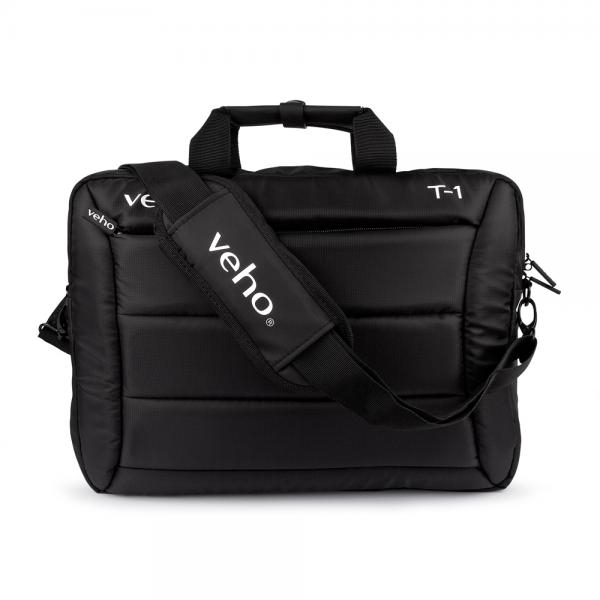 Veho T-1 39,6 cm [15.6] Borsa da corriere Nero (T-1 Laptop Bag, Black)