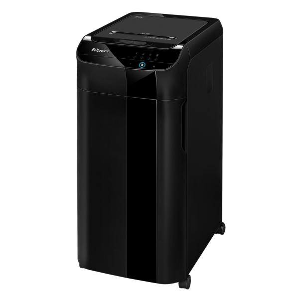 Fellowes AutoMax 550C distruggi documenti Triturazione incrociata 60 dB 23 cm Nero (Automax 550C Auto Feed Shredder [Cross Cut] 230v EU/UK)