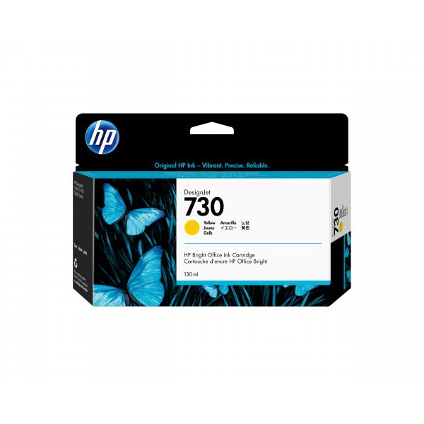 HP Cartuccia di inchiostro giallo DesignJet 730 da 130 ml (HP 730 130-ML YELLOW INK CARTRIDGE)