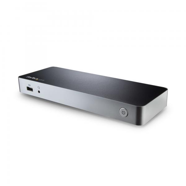 StarTech.com Docking Station USB-C per Doppio Monitor con Power Delivery 60W per Notebook Windows - Dock USB-Type C a HDMI/DVI MST - Dock USB 3.1 Gen 1 con Ricarica - Compatibile Thunderbolt 3 (StarT
