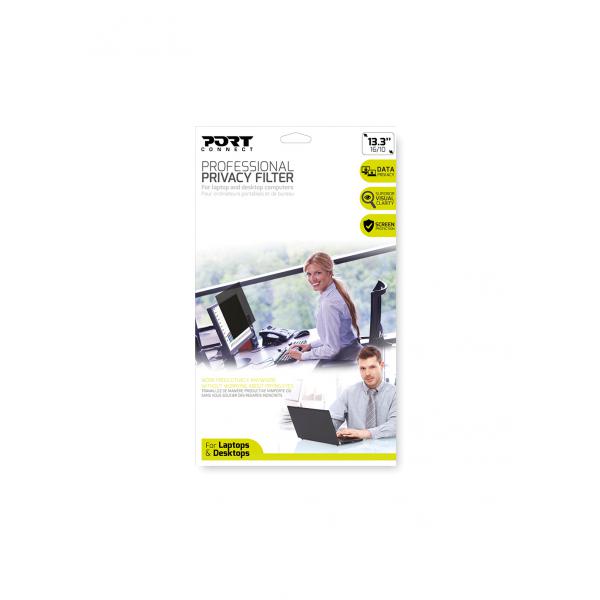 Port Designs 900229 schermo anti-riflesso 48,3 cm [19] Monitor (PORT DESIGNS PRIVACY FILTER 2D - 19' 16/10 - 408 x 255 [2Years warranty])