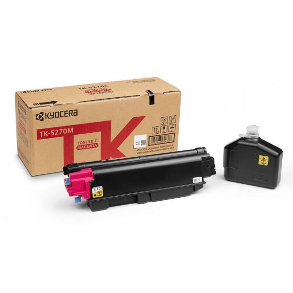 KYOCERA TK-5270M cartuccia toner 1 pz Originale Magenta (KYO MAGENTA TONER CASETTE 6K)