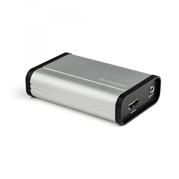 StarTech.com Scheda acquisizione video da HDMI a USB C 1080p 60fps - UVC - Acquisizione esterna USB 3.0 Type-C Capture/Live Streaming - Adattatore per registratore audio/video HDMI - Funziona con USB