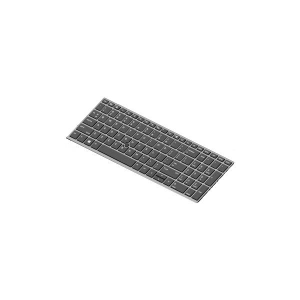 HP L14366-B31 ricambio per laptop Tastiera (HP 850/EB 15 G5 Keyboard - US/I BL. KEYBOARD: US/International. WARRANTY: 1YM)