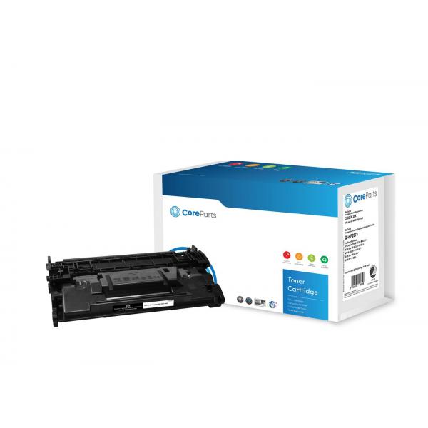 CoreParts QI-HP2073 cartuccia toner 1 pz Compatibile Nero (Toner Black CF226X - Pages: 9.000, Nordic Swan HP - LaserJet M402 [26X] High Yield - Warranty: 36M)