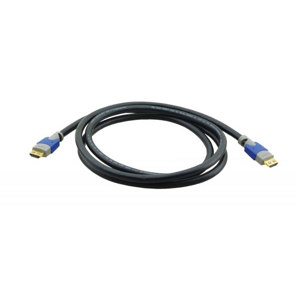 Kramer Electronics C-HM/HM/PRO-20 cavo HDMI 6,1 m HDMI tipo A [Standard] Nero (C-HM/HM/PRO-20 - 6.10m Premium Black 4K@60Hz [4:4:4] HDMI High Speed with Ethernet M-M Cable)