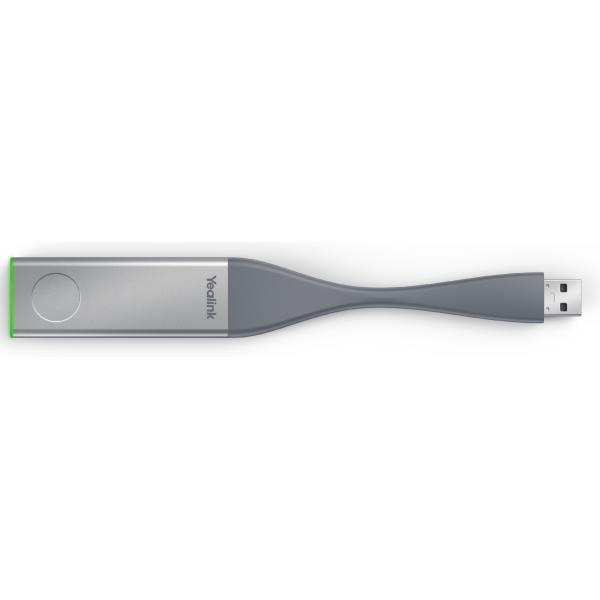 Yealink WPP20 WLAN (Wireless Presentation Pod - WPP20, Wireless, USB, WLAN, - Wi-Fi 5 [802.11ac], Grey - Warranty: 24M)