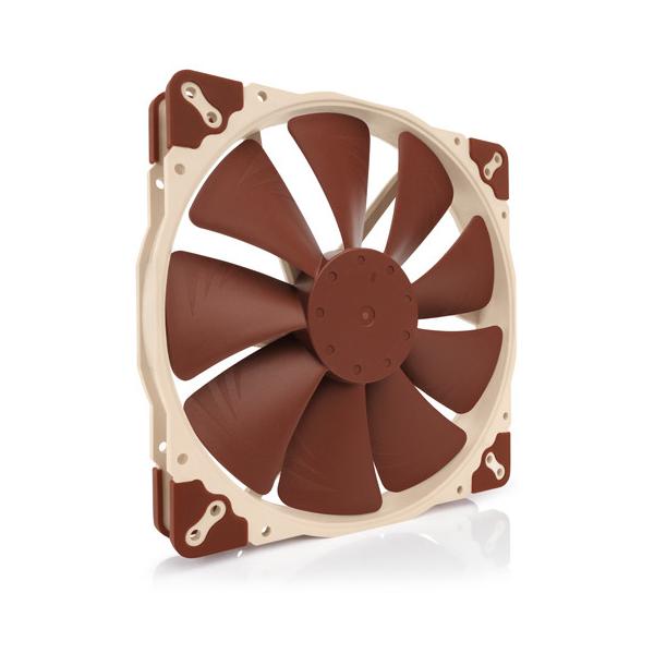 Noctua NF A20 5V PWM Case per computer Ventilatore 20 cm Beige, Rosso (Noctua NF-A20 5V PWM indsats med bl?se)