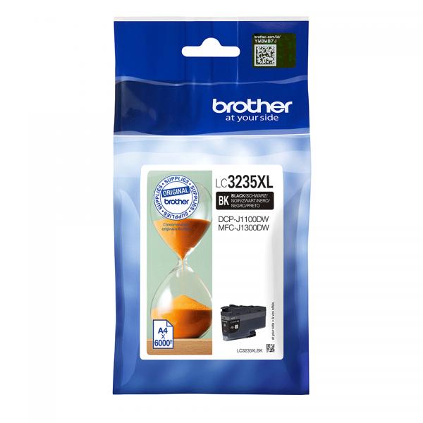 Brother LC3235XLBK cartuccia d'inchiostro 1 pz Originale Resa elevata [XL] Nero (BROTHER LC3235XLBK BLACK INK DCP-J1100DW MFC-J1300DW)