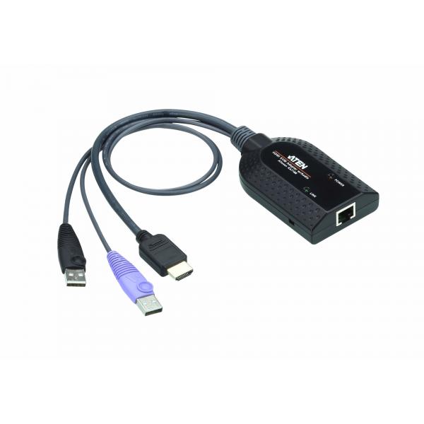 ATEN KA7188 cavo per tastiera, video e mouse Nero (ATEN KA7188 - KVM / audio / USB forl?n)