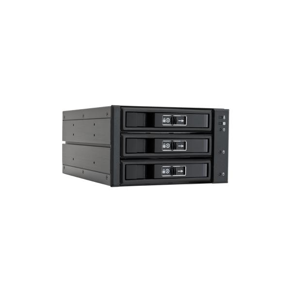 Chieftec CBP-2131SAS pannello drive bay Pannello portante Nero (Chieftec CBP-2131SAS - hus til lagring)