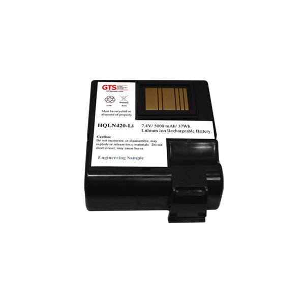 GTS HQLN420-LI Parte di ricambio e accessorio per stampante/scanner Batteria 1 pz (QLN420 5000MAH - P1050667-016 7.4V)