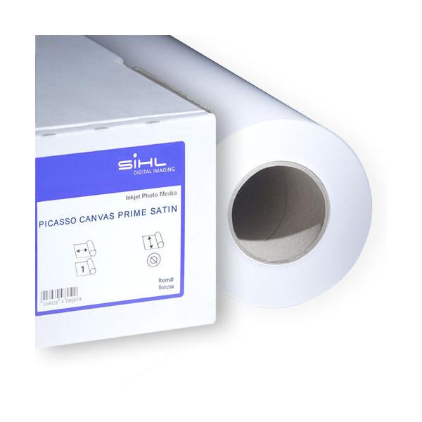 Sihl Picasso Canvas Prime Ad inchiostro Bianco (PICASSOGALLE CANVSOL 370SAT 54IN 15M)