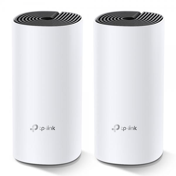 TP-Link Deco M4[2-pack] Dual-band [2.4 GHz/5 GHz] Wi-Fi 5 [802.11ac] Bianco Interno (TP-LINK DECO M4 MESH WI-FI SYSTEM 2-PACK)