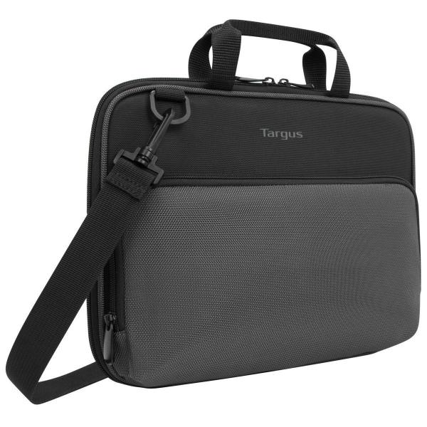 Targus TED006GL borsa per laptop 29,5 cm [11.6] Valigetta/custodia classica Nero, Grigio (Work-in 11.6 C/Shell Bag - Blk/Grey, Poly/PU. MOQ 10 pcs. - Warranty: 24M)