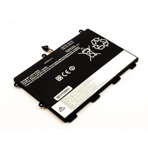CoreParts MBXLE-BA0066 ricambio per laptop Batteria (Laptop Battery for Lenovo - 34Wh 7.4V 4500mAh 34Wh Li-Pol - 7.4V 4500mAh Black, ThinkPad Yoga 11e - Warranty: 12M)
