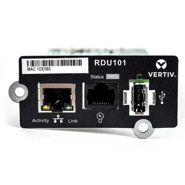 Vertiv IntelliSlot RDU101 Interno Ethernet 100 Mbit/s (INTELLISLOT COMMS CARD - .)