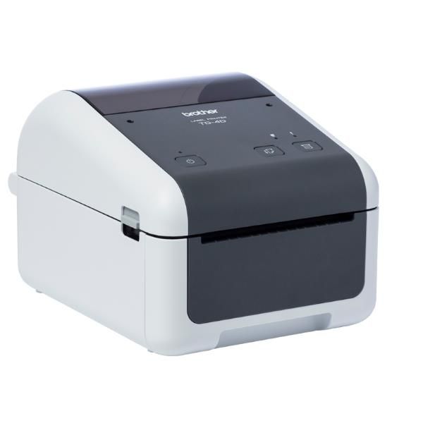 Brother TD-4520DN stampante per etichette [CD] Termica diretta 300 x 300 DPI 203 mm/s Cablato Collegamento ethernet LAN (TD-4520DN 4IN DT LABEL RECEIPT - LAN 300DPI EU NOT FOR UK/IRE)