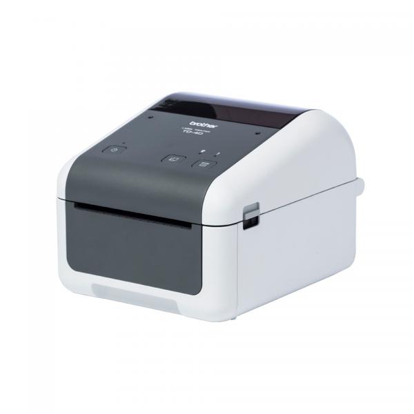 Brother TD-4410D stampante per etichette [CD] Termica diretta 203 x 203 DPI 203 mm/s Cablato (TD-4410D DT 203DPI 4IN - LABEL/RECEIPT ONLY UK/IRE)