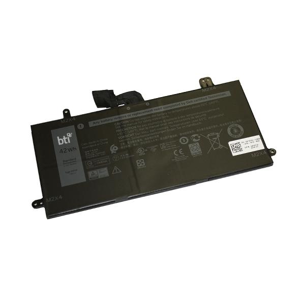 BTI J0PGR Batteria (Replacement Battery for Latitude 5285 5290 2-in-1 replacing OEM part numbers J0PGR X16TW FTH6T // 7.6V 5250mAh 42Whr)