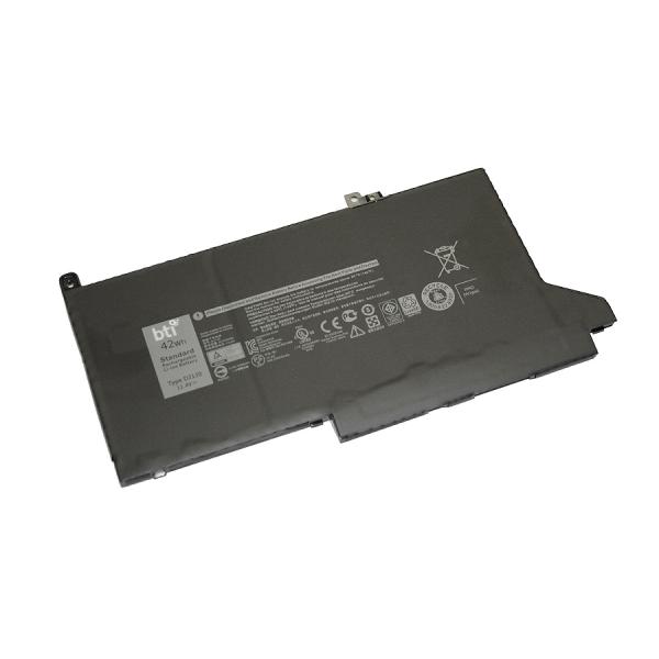 BTI DJ1J0 Batteria (Replacement Battery for Latitude 7480 7280 7490 7390 7380 7290 replacing OEM part numbers DJ1J0 0DJ1J0 C27RW 451-BBZL PGFX4 // 11.4V 3500mAh 42Whr)