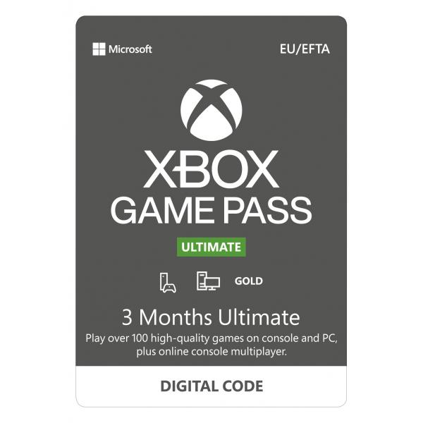 Microsoft Xbox Live Game Pass Ultimate Xbox One (Microsoft Xbox Game Pass Ultimate - Mi)