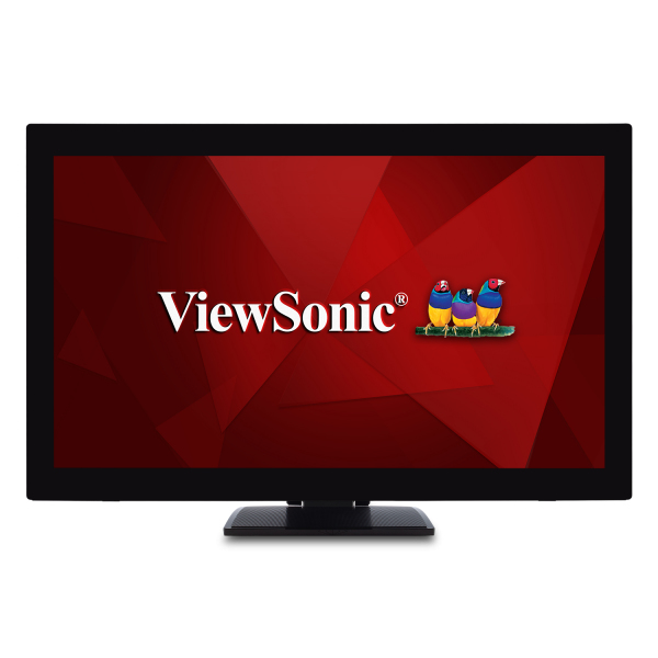 Viewsonic TD2760 Monitor PC 68,6 cm [27] 1920 x 1080 Pixel Full HD LED Touch screen Multi utente Nero (27IN 16:9 1920X1080 12 MS 2XUSB - 1000:1 4MS 125)