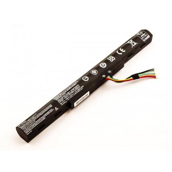 CoreParts MBXAC-BA0065 ricambio per laptop Batteria (Laptop Battery for Acer - 38.48Wh 14.8V 2600mAh 38Wh - Li-ion 14.8V 2600mAh Black, Aspire E5-475G, Aspire E5-523G, Aspire E5-553G, - Warranty: 12M