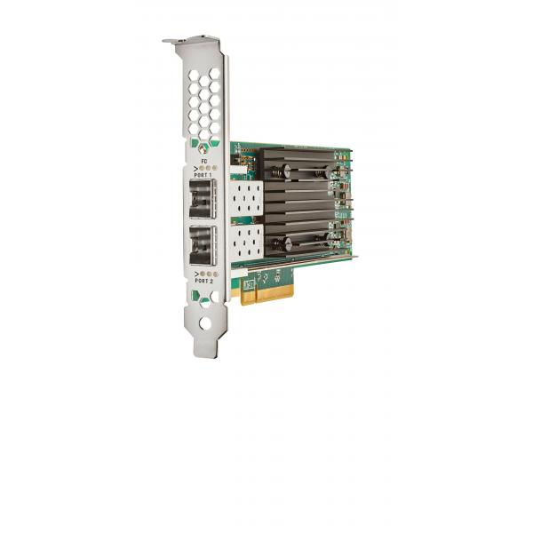 HPE SN1610Q 32Gb 2-port Fibre Channel Host Bus Adapter (HPE CTR HBA STOREFABRIC SN1610Q 32GB FC,2-PORTS PCIe LOW PROFILE)