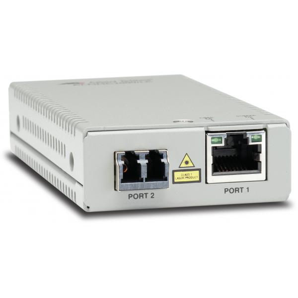 Allied Telesis AT-MMC2000/LC-960 convertitore multimediale di rete 1000 Mbit/s 1310 nm Modalità multipla Grigio (MINI MEDIA CONVERTER LC CONNECT - 10/100/1000T TO 1000 BASE-SX MM)