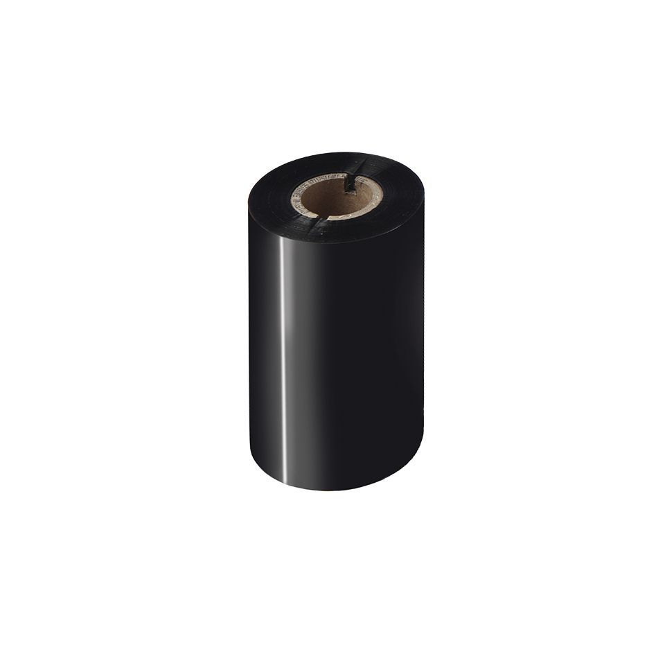 Brother BWS-1D300-110 nastro per stampante Nero (STANDARD WAX BLACK 110MM X 300M - [PACK OF 12])