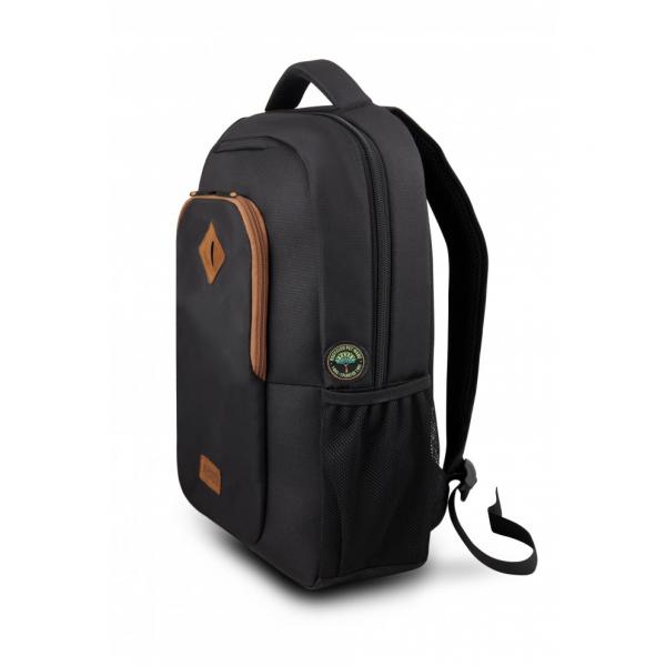 Urban Factory ECB15UF borsa per laptop 39,6 cm [15.6] Zaino Nero (CYCLEE ECOLOGIC BACKPACK - FOR NOTEBOOK 15.6IN)