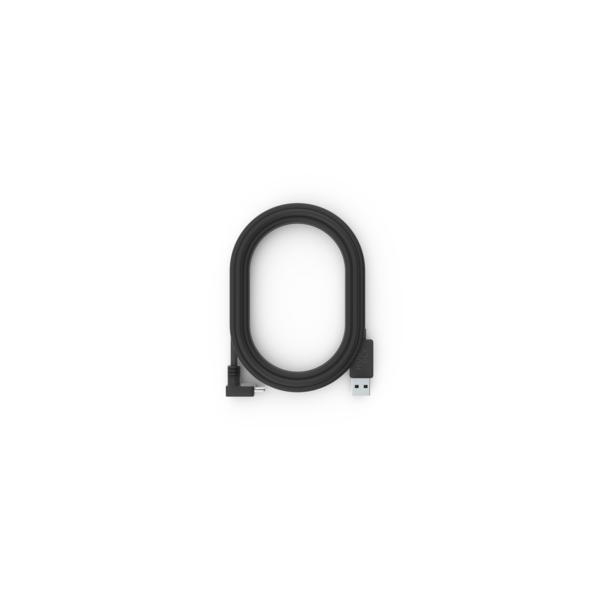 Huddly 12-7090043790368 cavo USB USB 3.2 Gen 1 [3.1 Gen 1] 5 m USB C USB A Nero (USB 3 Cable - Type Angled C - to A cable 5.0m - 12-7090043790368, 5 m, USB C, USB A, USB 3.2 Gen 1 [3.1 Gen 1], Black
