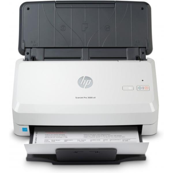 HP ScanJet Pro 3000 s4 Scanner a foglio 600 x 600 DPI A4 Nero, Bianco (Scanjet Pro 3000 S4 Sheet-Fed - Scanner 600 X 600 Dpi A4 - Black, White - Warranty: 12M)