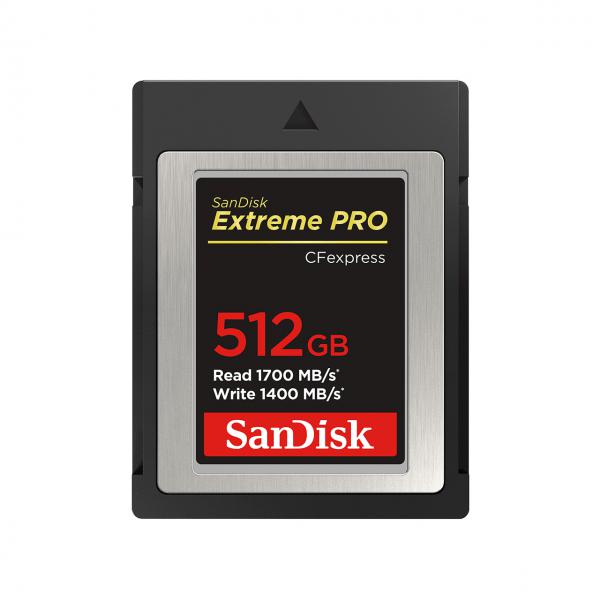 SanDisk SDCFE-512G-GN4NN memoria flash 512 GB CFexpress (SanDisk Extreme PRO - Scheda di memoria flash - 512 GB - CFexpress)