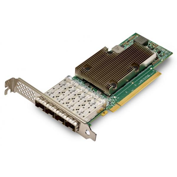Broadcom BCM957504-P425G scheda di rete e adattatore Interno Fibra 25000 Mbit/s (BC 10/25 GbE 4-port SFP+/SFP28 Server Adapter NetXtreme P425G [4x SFP+/SFP28] bulk incl. full height and low profile b