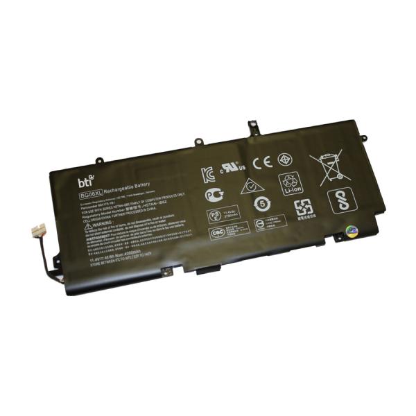 BTI BG06XL Batteria (Replacement Battery for HP - COMPAQ HP Elitebook 1040 G3 replacing OEM part numbers BG06XL 804175-1B1 // 3-cell 11.4V 3780mAh)
