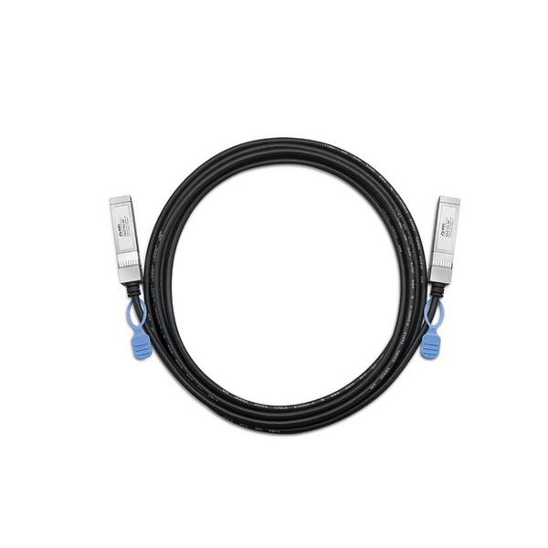 Zyxel DAC10G-3M cavo InfiniBand e in fibra ottica SFP+ Nero (Zyxel DAC10G-3M-ZZ0103F, 10G direct attach cable. 3 Meter V2)