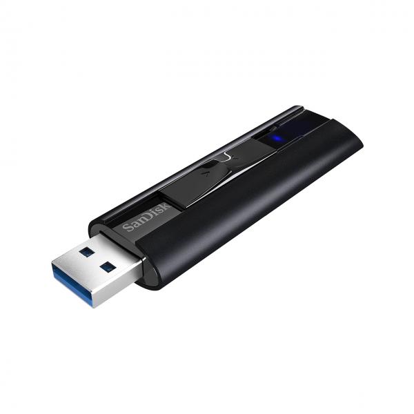 SanDisk Extreme PRO unità flash USB 512 GB USB tipo A 3.2 Gen 1 [3.1 Gen 1] Nero (SanDisk Extreme PRO - Chiavetta USB - 512 GB - USB 3.2 Gen 1)