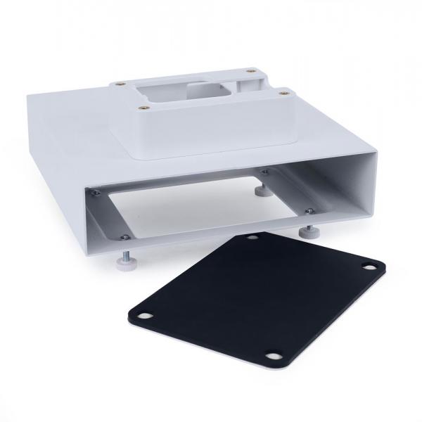 Ergotron 98-470 accessorio per carrello multimediale Bianco Supporto (Ergotron Slim 2.0 - Componente di montaggio [base per CPU] - medico - bianco - installabile su carrello - per CareFit Slim 2.0)