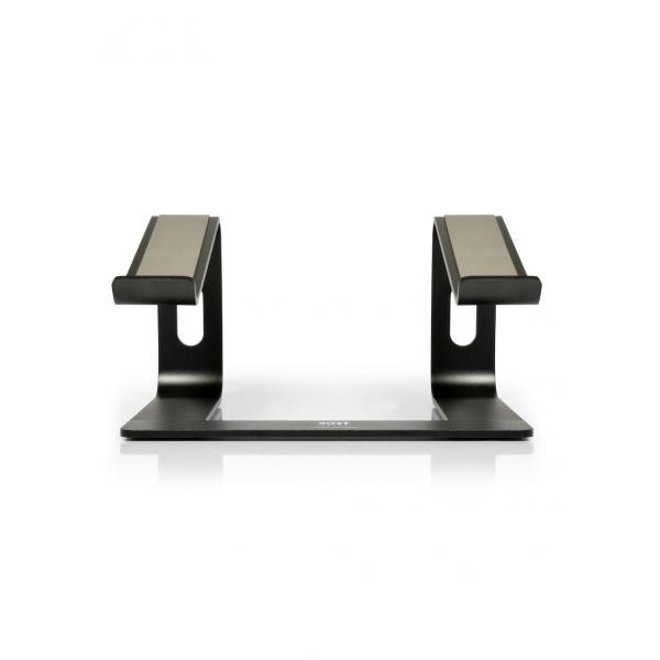 Port Designs 901103 supporto per laptop Supporto per computer portatile Alluminio, Nero 39,6 cm [15.6] (STAND NOTEBOOK ALUMINIUM 901103)