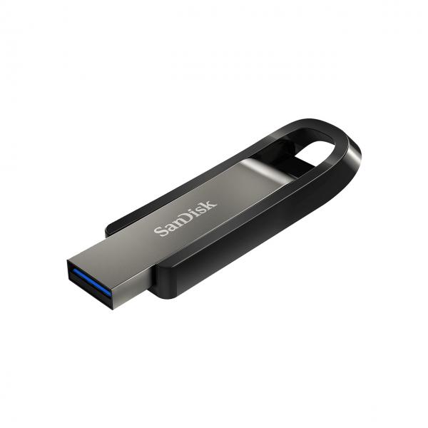 SanDisk Extreme Go unità flash USB 256 GB USB tipo A 3.2 Gen 1 [3.1 Gen 1] Acciaio inox (Extreme Go Usb Flash Drive - 256 Gb Usb Type-A 3.2 Gen 1 - [3.1 Gen 1] Stainless Steel - Warranty: 12M)