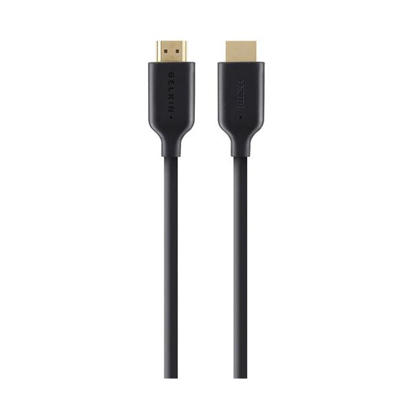 Belkin HDMI - HDMI, 5m cavo HDMI HDMI tipo A [Standard] Nero (HDMI Cable High Speed with - HDMI - HDMI, 5m, 5 m, HDMI - Type A [Standard], HDMI Type A [Standard], 3D, 10.2 Gbit/s, Black - Warranty: 1