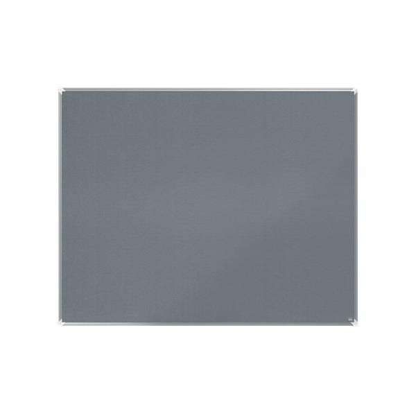 Nobo 1915198 bacheca per appunti Grigio Alluminio (Nobo 1915198 Premium Plus Grey Felt Notice Board 1500x1200mm)
