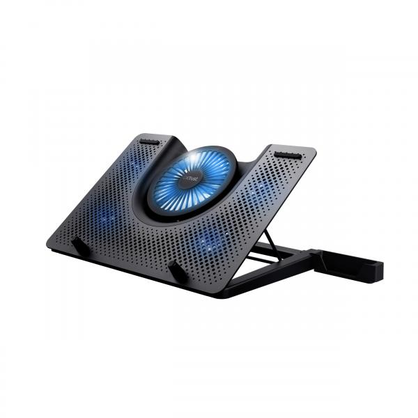 Trust GXT 1125 Quno Supporto per computer portatile Nero 43,2 cm [17] (Trust GXT - bl?ser til notebook)