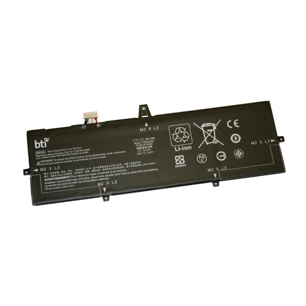 BTI BM04XL Batteria (Replacement 4 cell battery for HP Elitebook X360 1030 G3 replacing OEM part numbers BM04XL L02478-855 L02031-241 BM04056XL-PL // 7.7V 7300mAh 56.2Wh)
