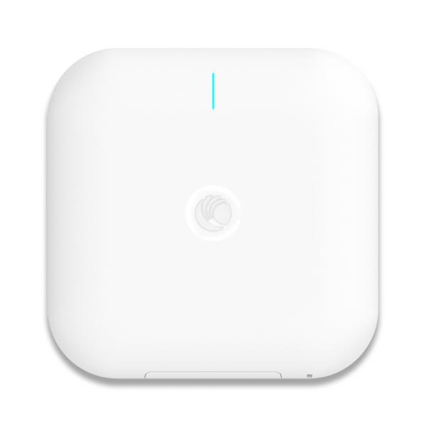 Cambium Networks XV3-8X00A00-EU punto accesso WLAN 4804 Mbit/s Bianco (XV3-8 Tri-Radio WiFi 6. - Indoor [FCC] SDR 802.11ax 8x8 - or Dual 4x4 5GHz WLAN AP, scan radio, BLE. EU - Warranty: 60M)