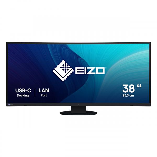 EIZO FlexScan EV3895-BK Monitor PC 95,2 cm [37.5] 3840 x 1600 Pixel UltraWide Quad HD+ LCD Nero (EV3895-BK 38 CURVED 3840X1600)
